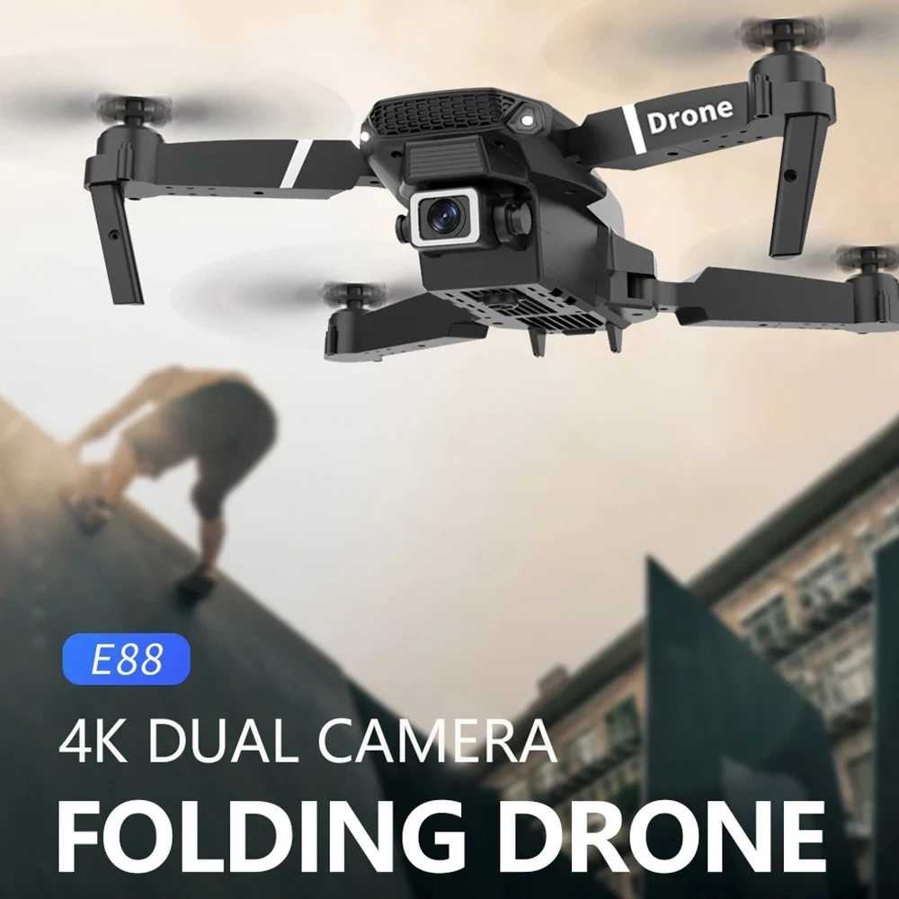 전문 드론 E88 4K 광각 HD 1080P 카메라 W - Drone Camera Wide Angle 리뷰 및 가격