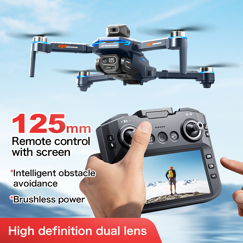 GT8 장애물 회피 항공 드론 – 대형 화면 원격 제어 - Drone Camera 4K 리뷰 및 가격