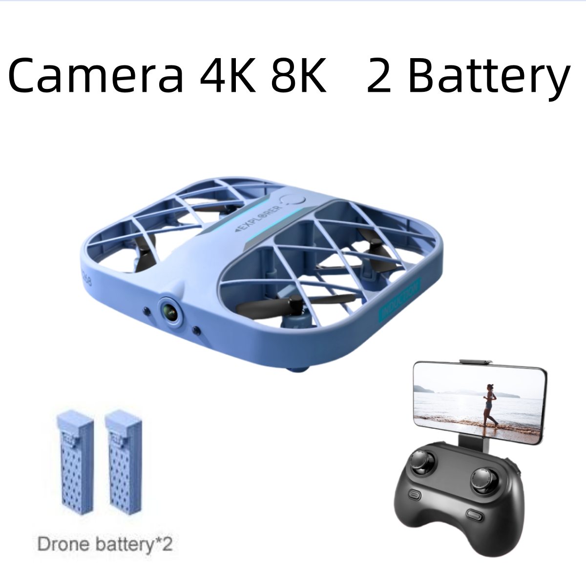 JJRC H107 FPV RC 드론(배터리 2개 포함) - Drone Camera 4K 리뷰 및 가격