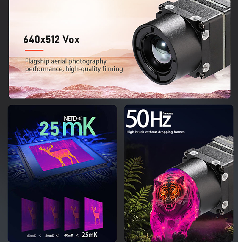 신제품 640x512 FPV 드론 열화상 카메라 모듈  - Drone Camera Thermal 리뷰 및 가격